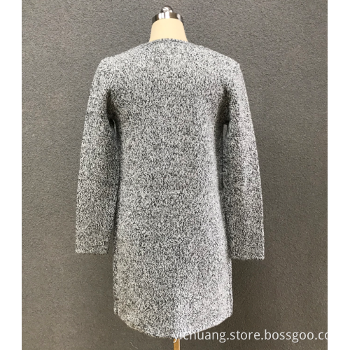 cardigan gris femme